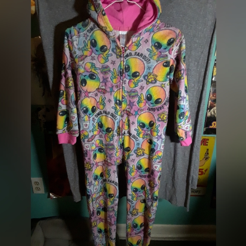 Teens aliens onesie